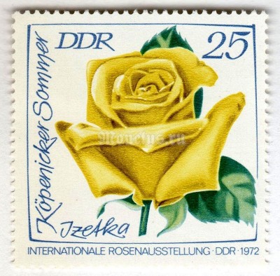 марка ГДР 25 пфенниг "Köpenicker Sommer" 1972 год 