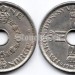 монета Норвегия 1 крона 1950 год