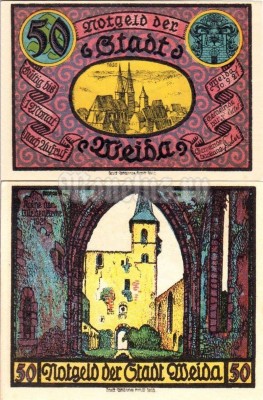 Нотгельд Германия 50 пфеннигов 1921 год