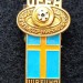 Значок ( Спорт ) "Чемпионат Европы по футболу среди юношей СССР-1984" Швеция UEFA