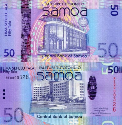 бона Самоа 50 тала 2008 год