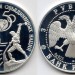 монета 3 рубля 1995 год 50-летие Организации Объединенных Наций ООН, ЛМД