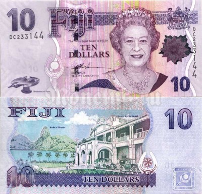 бона Фиджи 10 долларов 2007 год