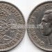 монета Великобритания 2 шиллинга 1948 год