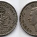 монета Великобритания 2 шиллинга 1948 год