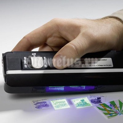 Ультрафиолетовый детектор для почтовых марок, банкнот
