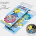 монета 25 рублей - The Simpson's, Мэгги Симпсон, цветная, неофициальный выпуск в открытке