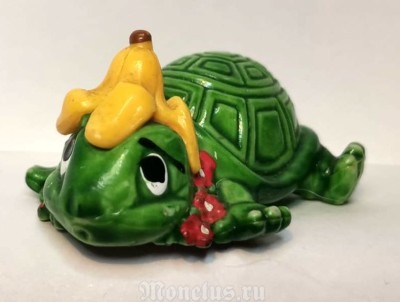 Киндер Сюрприз, Kinder, серия Черепахи 1993 год, счастливые Черепашки, №3