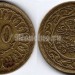монета Тунис 50 миллимов 1960 год