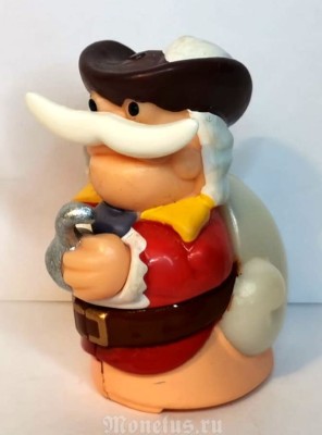 Киндер Сюрприз, Kinder, серия Улитки пираты 2005 год, Piratelli Schneckchen, №3