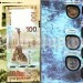 альбом "Крым и Севастополь" для 7-ми монет 5 рублей 2015 года, 10 рублей 2014 года и банкноты, капсульный, с монетами и банкнотой