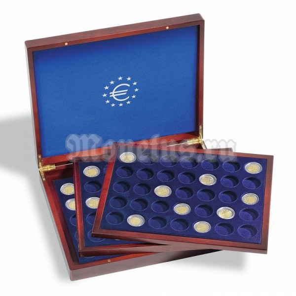 Коробка для монет 2 евро в капсулах
