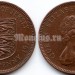 монета Джерси 1 новый пенни 1971 год