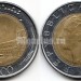 монета Италия 500 лир 1985 год