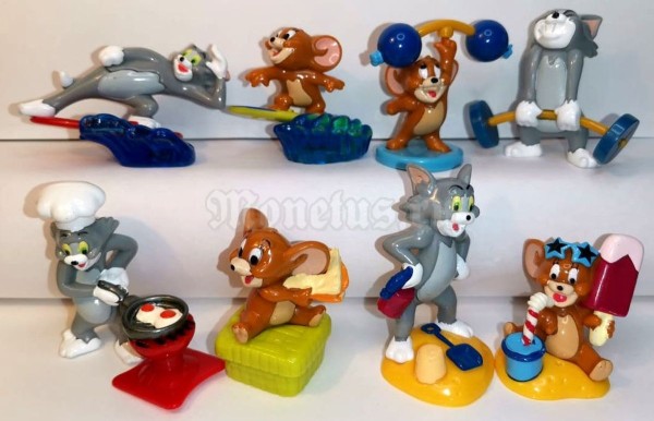 Киндер Сюрприз, Kinder, полная серия Том и Джерри 2003 год, Tom and Jerry, с вкладышем