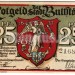 Нотгельд Германия 25 пфеннигов 1921 год Буттштедт Buttstädt 