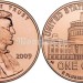 Монета США 1 цент 2009 года президентство в Вашингтоне (1861-1865) 200-летие со дня рождения президента Авраама Линкольна и 100-летие первого выпуска цента Линкольна