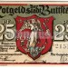 Нотгельд Германия 25 пфеннигов 1921 год Buttstädt Буттштедт
