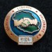Значок CGT Reunion TRAVAIL LIBERTE SOLIDARITE собрание трудящихся Франция