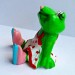 Киндер-Сюрприз, Kinder, Le Simpatiche Ranopla 1993, вып 1997 Froggy Friend, Лягушка девочка в платье
