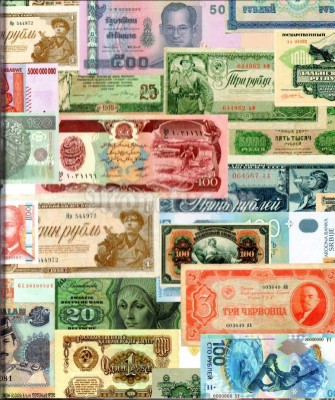 Папка-переплёт для банкнот формата Оптима, цветная обложка