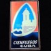 Значок Куба Cuba Cienfuegos порт Сьенфуэгос, ситалл зеркальный стекло