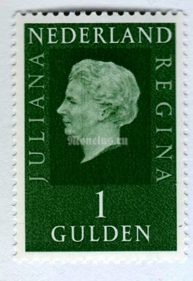 марка Нидерланды 1 гульден "Queen Juliana (1909-2004)" 1969 год