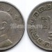монета Тайвань 5 долларов 1981 год