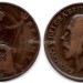 монета Великобритания 1 пенни 1918 год