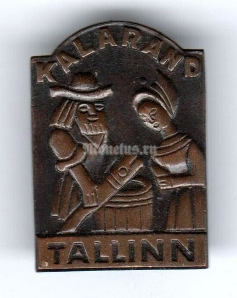 Значок ( Разное ) "Таллин, В кабаке"