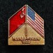 Значок Summit саммит СССР США 1988 год