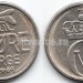 монета Норвегия 10 эре 1969 год Пчела