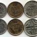 Колумбия набор из 5-ти монет 1990-2012 год