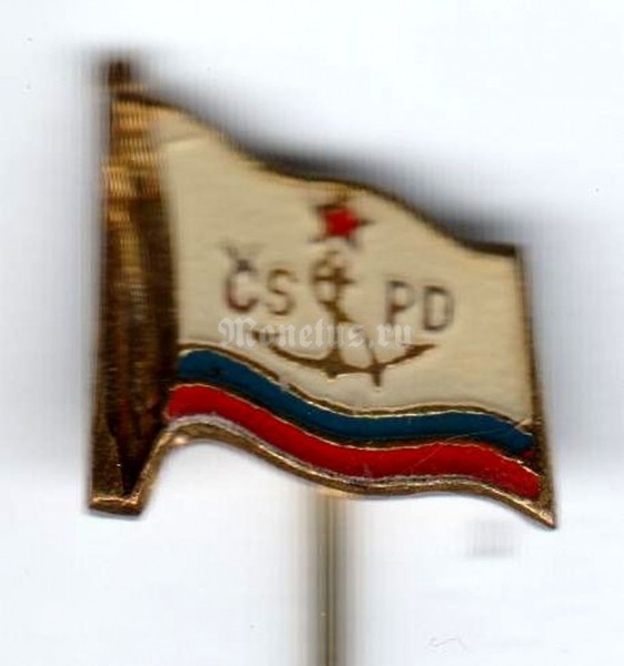 Значок ( Флот ) "CSPD"