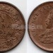 монета Британская Индия 1/12 анна 1932 год Георг V