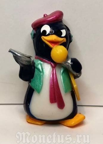 Киндер Сюрприз, Kinder, серия Пингвины барные, Pingo Party, 1994 год, №4