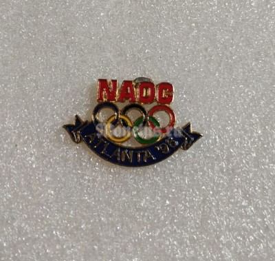 Значок ( Спорт ) Олимпиада. Атланта Atlanta 1996 Национальная ассоциация студенческого спорта