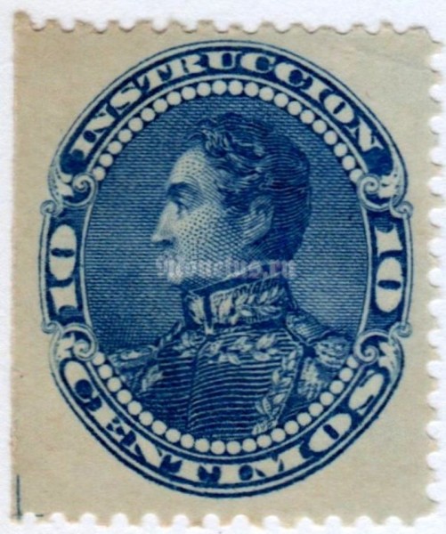 марка Венесуэла 10 сентимо "Simón Bolívar"  