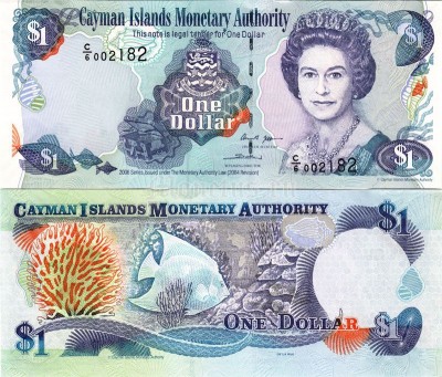 Каймановы острова 1 доллар 2006 год