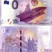 Сувенирная банкнота Франция 0 евро 2017 год - Авианосец Шарль де Голль, редкая