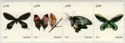 Набор  Малави " Бабочки" 2011 год № 11
