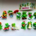 Киндер Сюрприз, Kinder, 12 фигурок Лягушки Le Simpatiche Ranopla 1993 год Froggy Friend