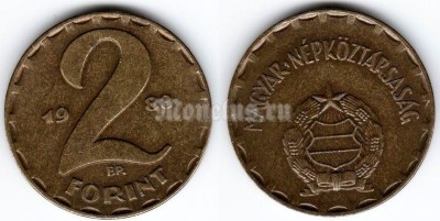 монета Венгрия 2 форинта 1983 год