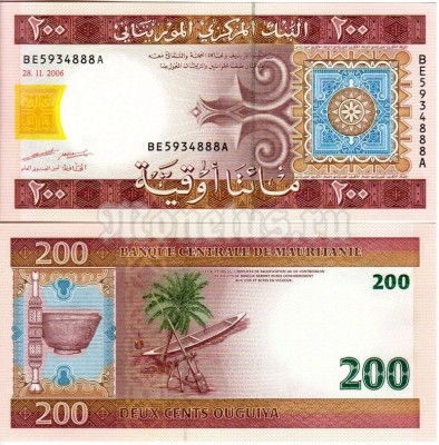 бона Мавритания 200 угия 2006 год