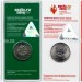 Набор из 4-х монет 25 рублей 2011-2014 год олимпиада в Сочи 2014 цветные, в блистере
