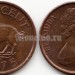 монета Бермуды 1 цент 1975 год