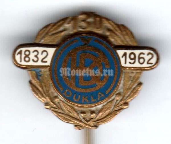Значок ( Спорт ) "1832-1962" Футбол