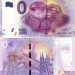 Сувенирная банкнота Франция 0 евро 2017 год - Гора обезьян в Кинцхайме