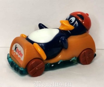Киндер Сюрприз, Kinder, Веселый юбилей 2014 год, Die Uberraschungs-Party Пингвин MPG FF-272