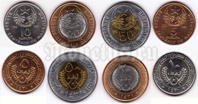 Мавритания набор из 4-х монет